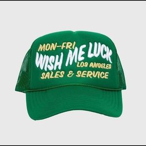 WISH ME LUCK trucker hat!